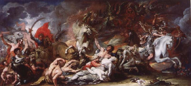 Benjamin West Death on the Pale Horse Sweden oil painting art